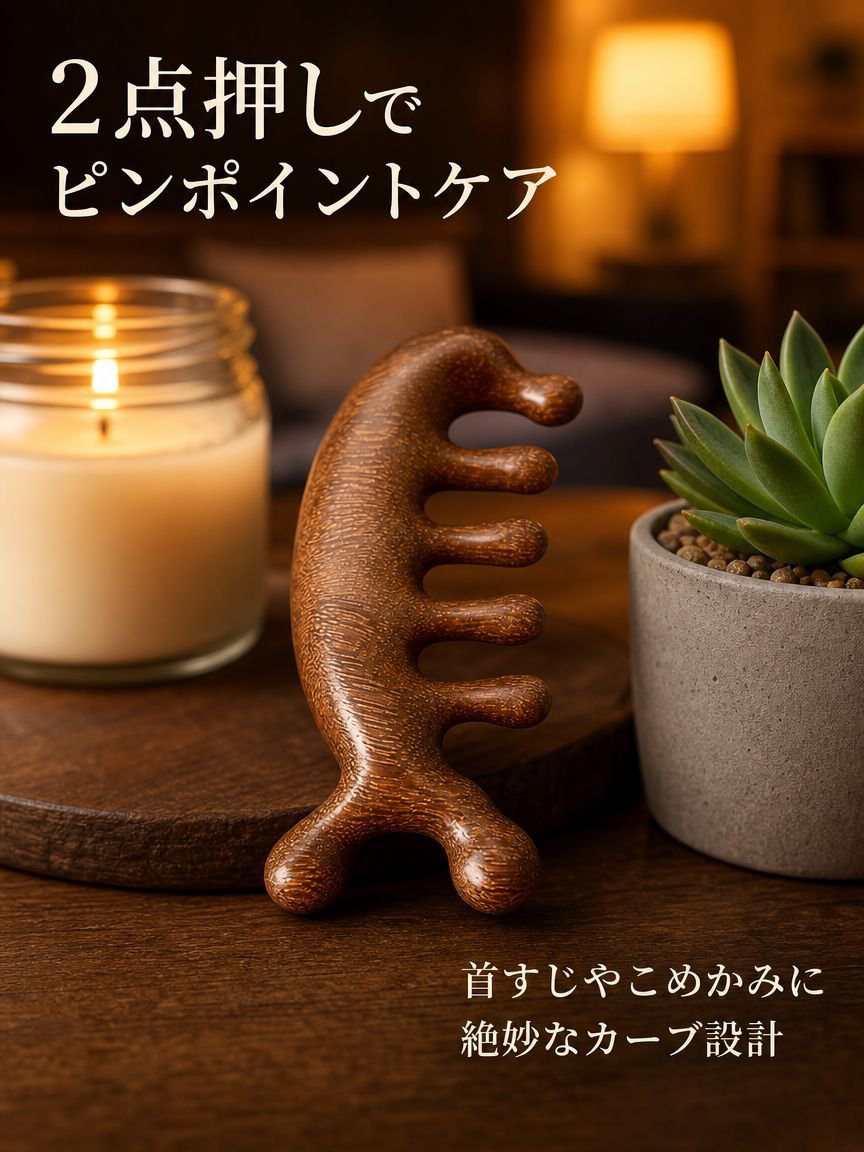 ヘッドマッサージコーム