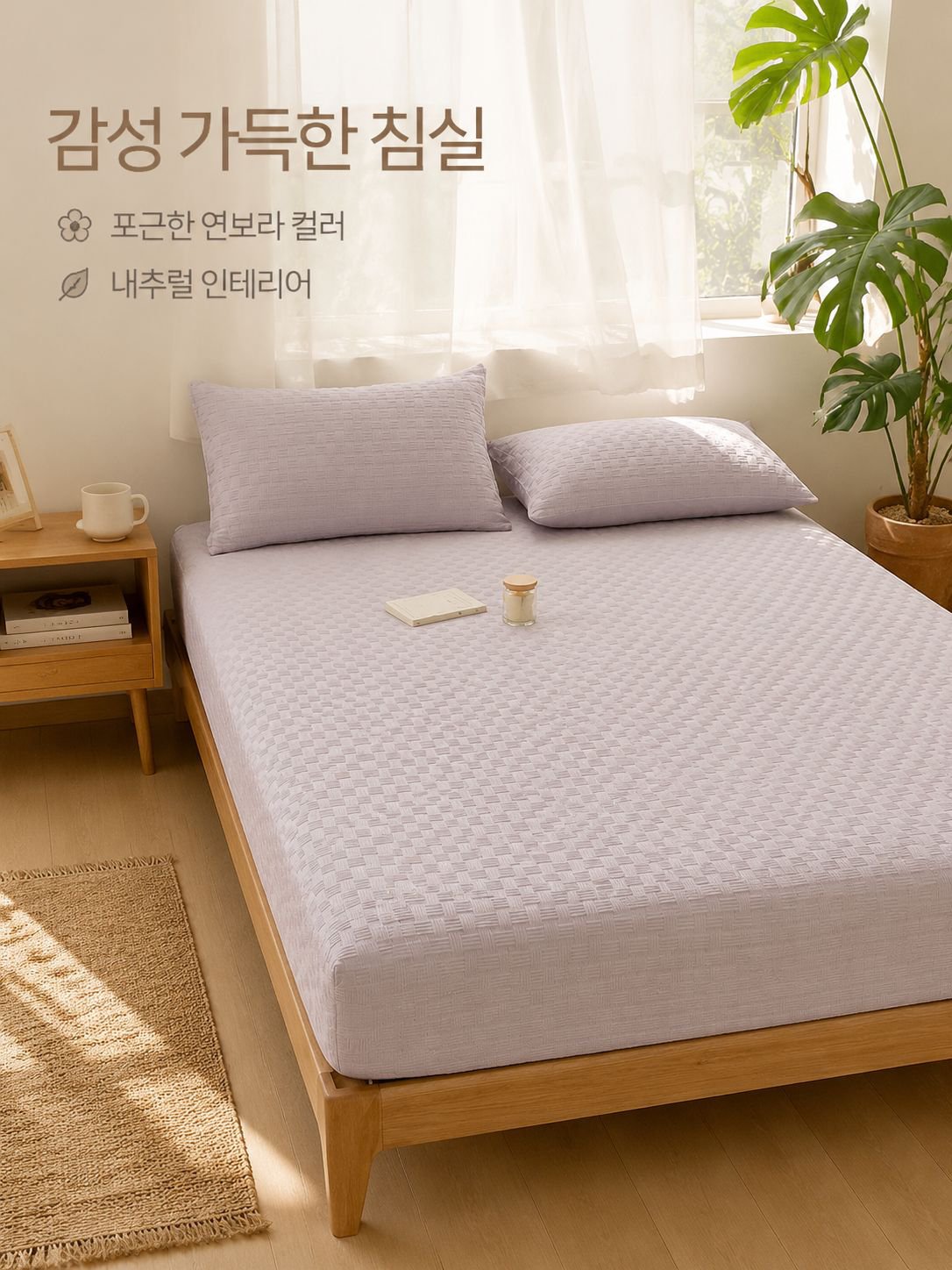 세탁 가능한 피부 친화 시트