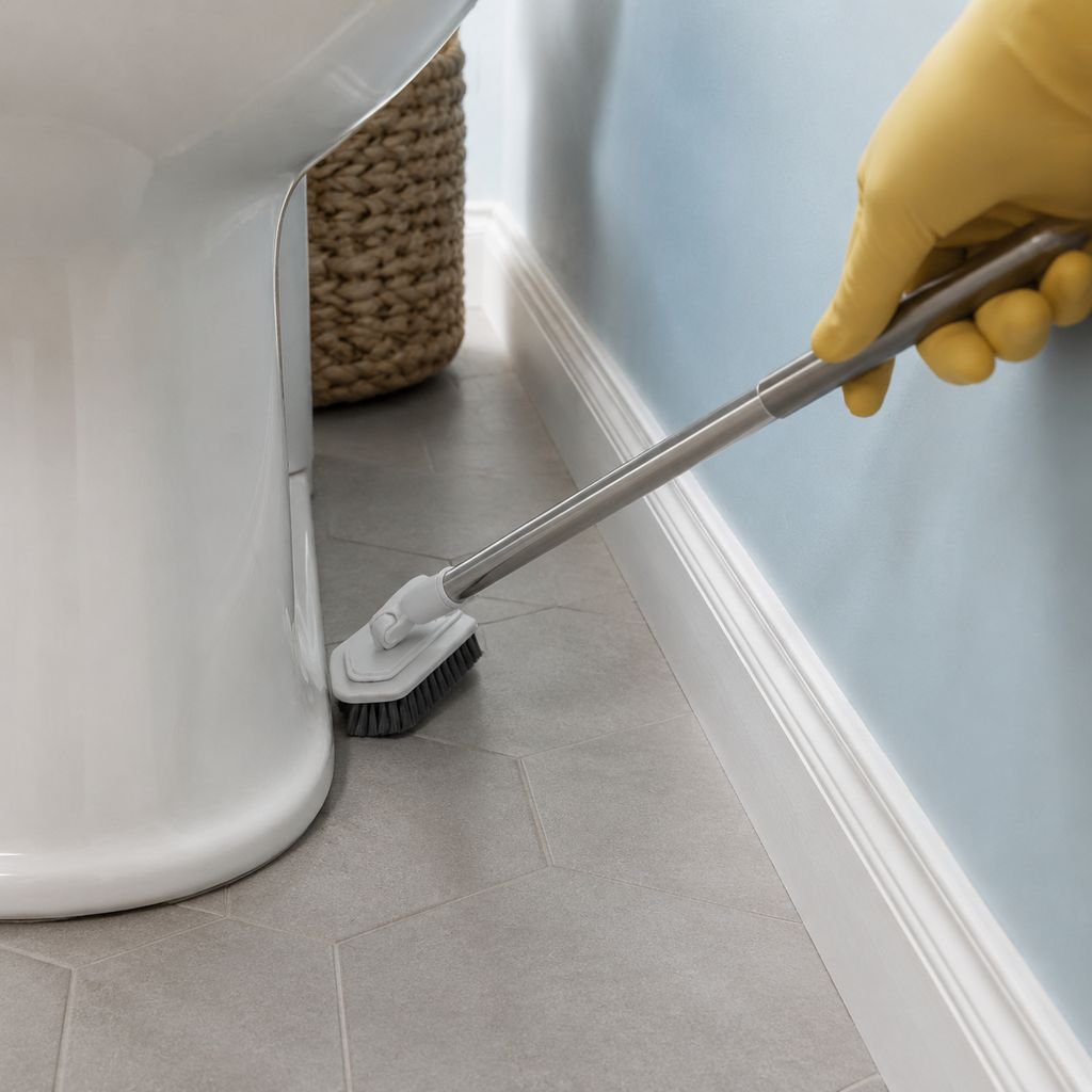 Multipurpose floor scrub brush for home and commercial use