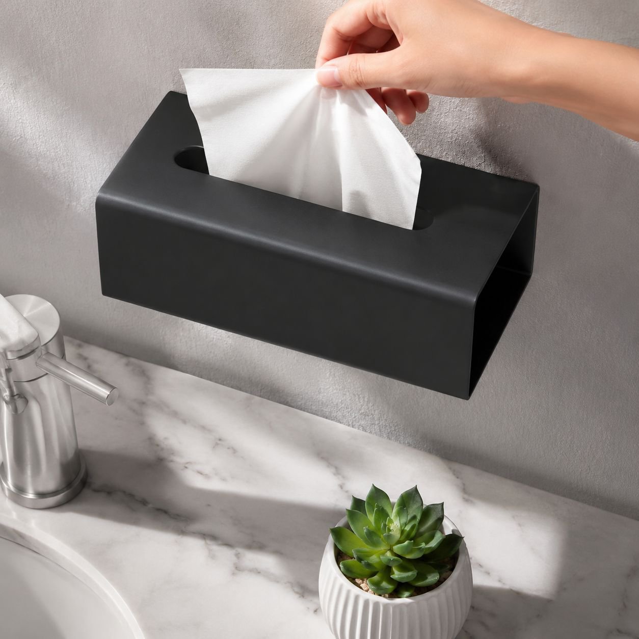 Accesorio de baño impermeable para papel higiénico