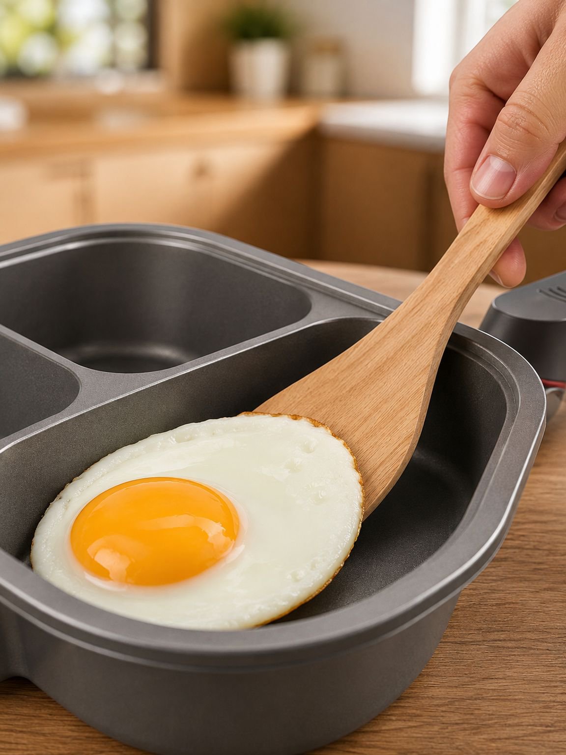 3-in-1 Frühstückskocher zum Braten von Eiern