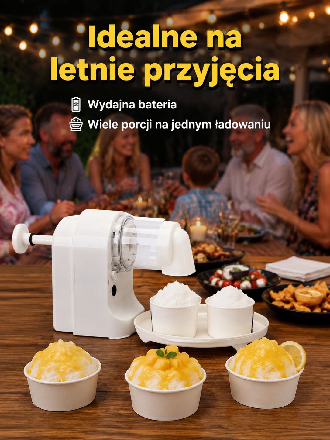 Szybkie kruszenie lodu na imprezy i spotkania