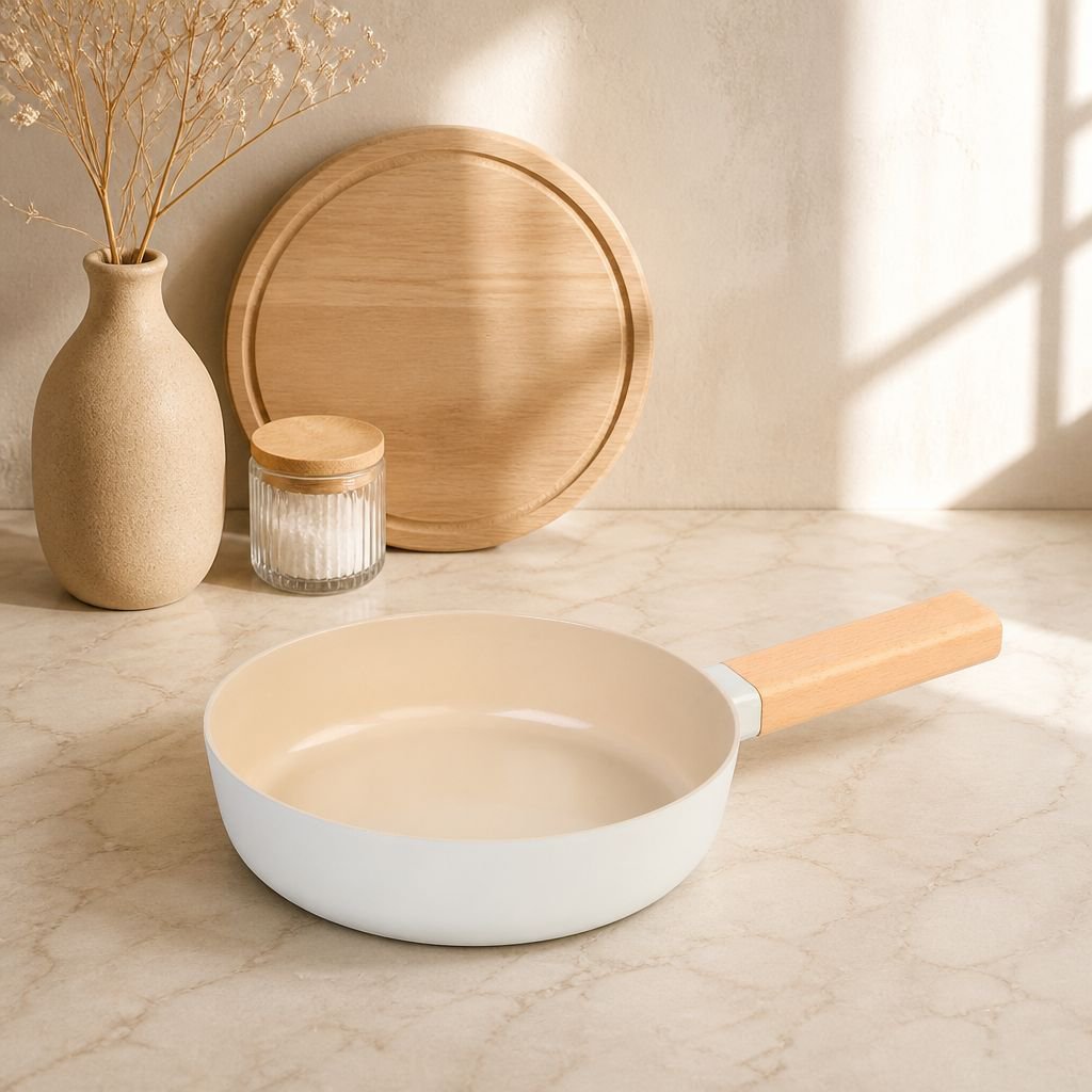 Tigaie ceramică antiaderentă în stil japonez