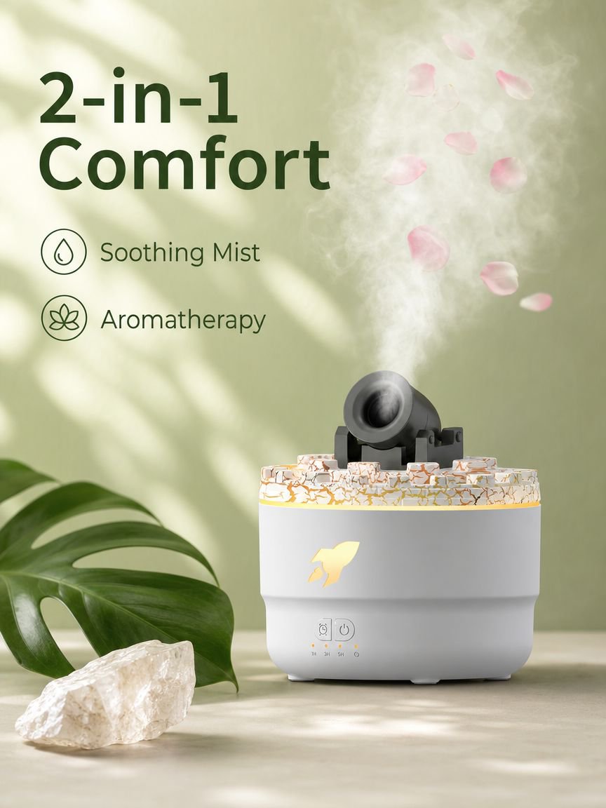 Automatic Scent Sprayer & Home Humidifier Essential Oil Diffuser
