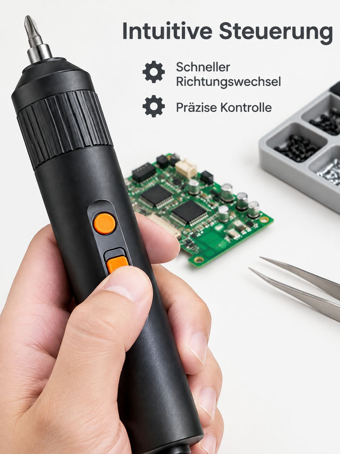 Langlebiger und einfach zu bedienender Elektroschrauber