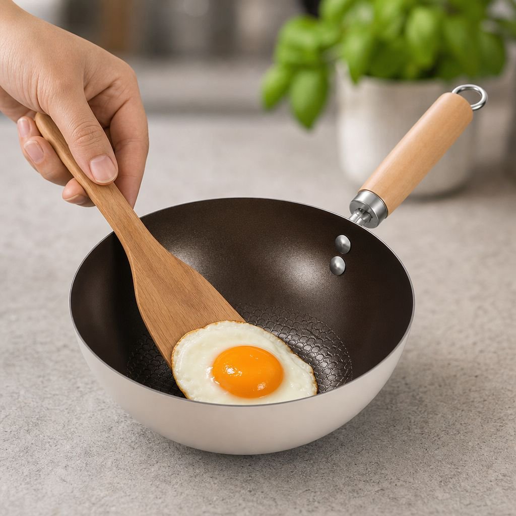 Durable Household Ceramic Non-Coating Nonstick Frying Pan