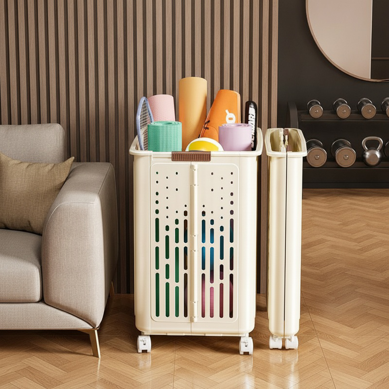 Wheeled Storage Basket