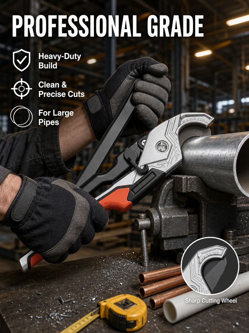 Industrial-grade multi-functional large-diameter pipe cutter