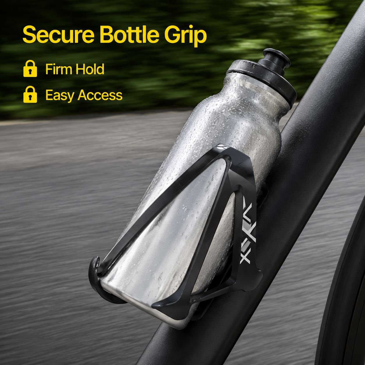 Ultra Lightweight Carbon Bike Water Bottle Cage 17g