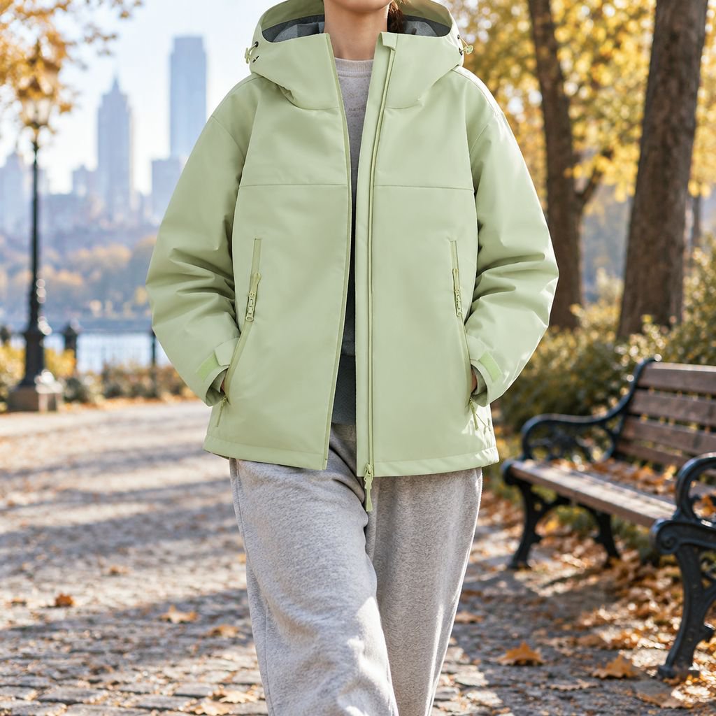 Durable waterproof windbreaker for travel