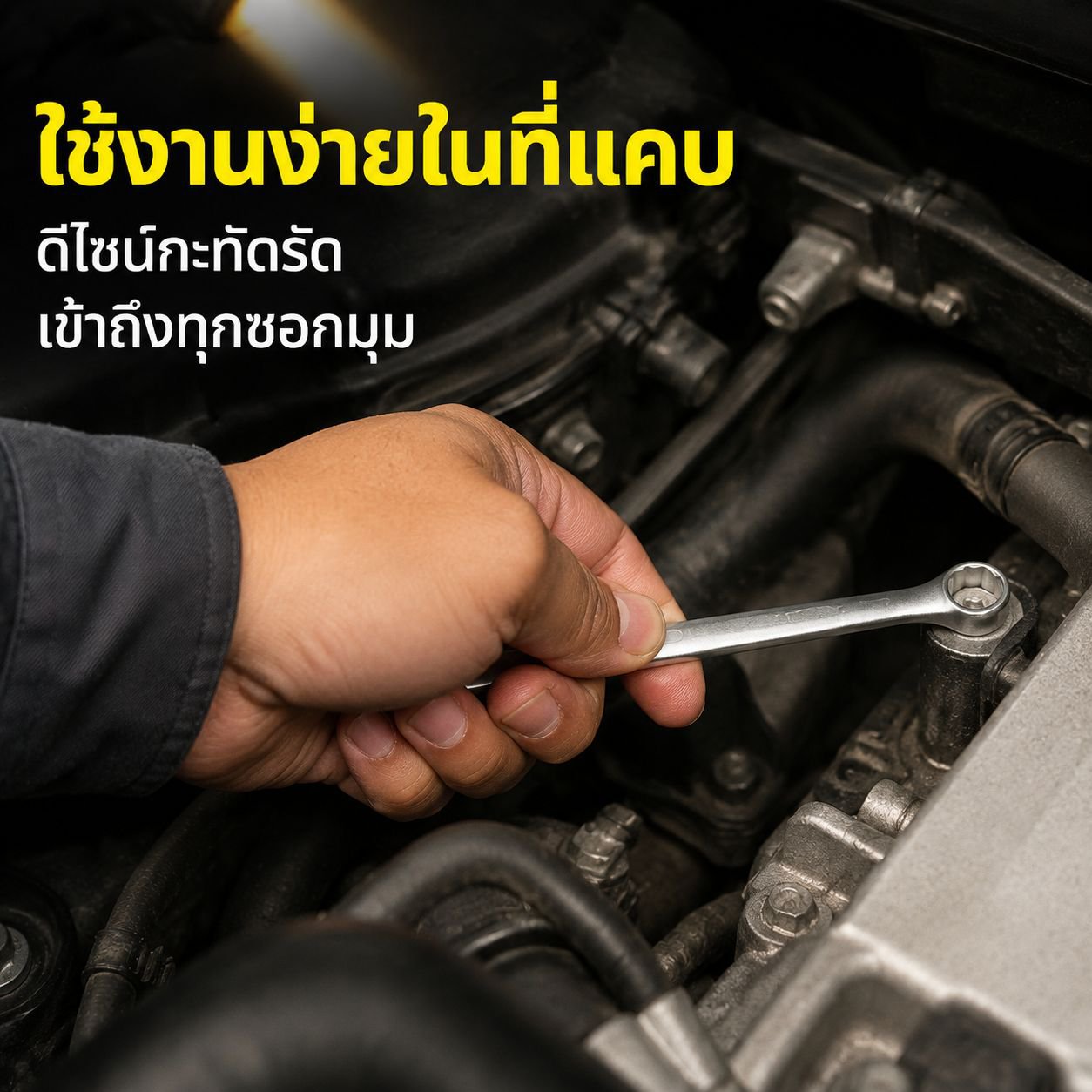 ประแจพ่นทรายแบบ E-type, เครื่องมือทอร์กซ์หกเหลี่ยมสองด้าน