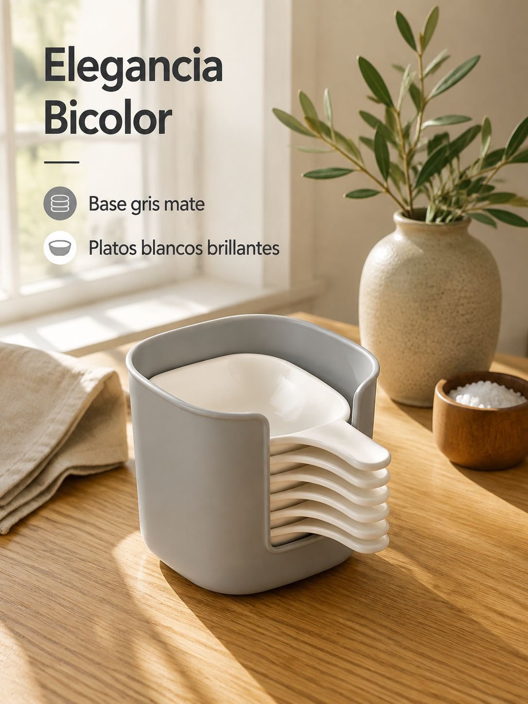Set de platillos para especias