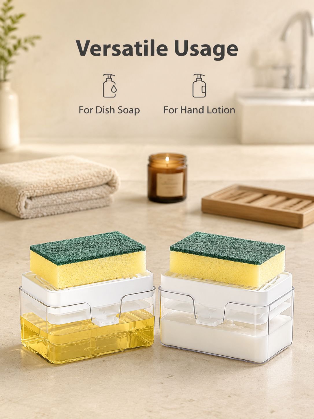 Household Press Soap Dispenser