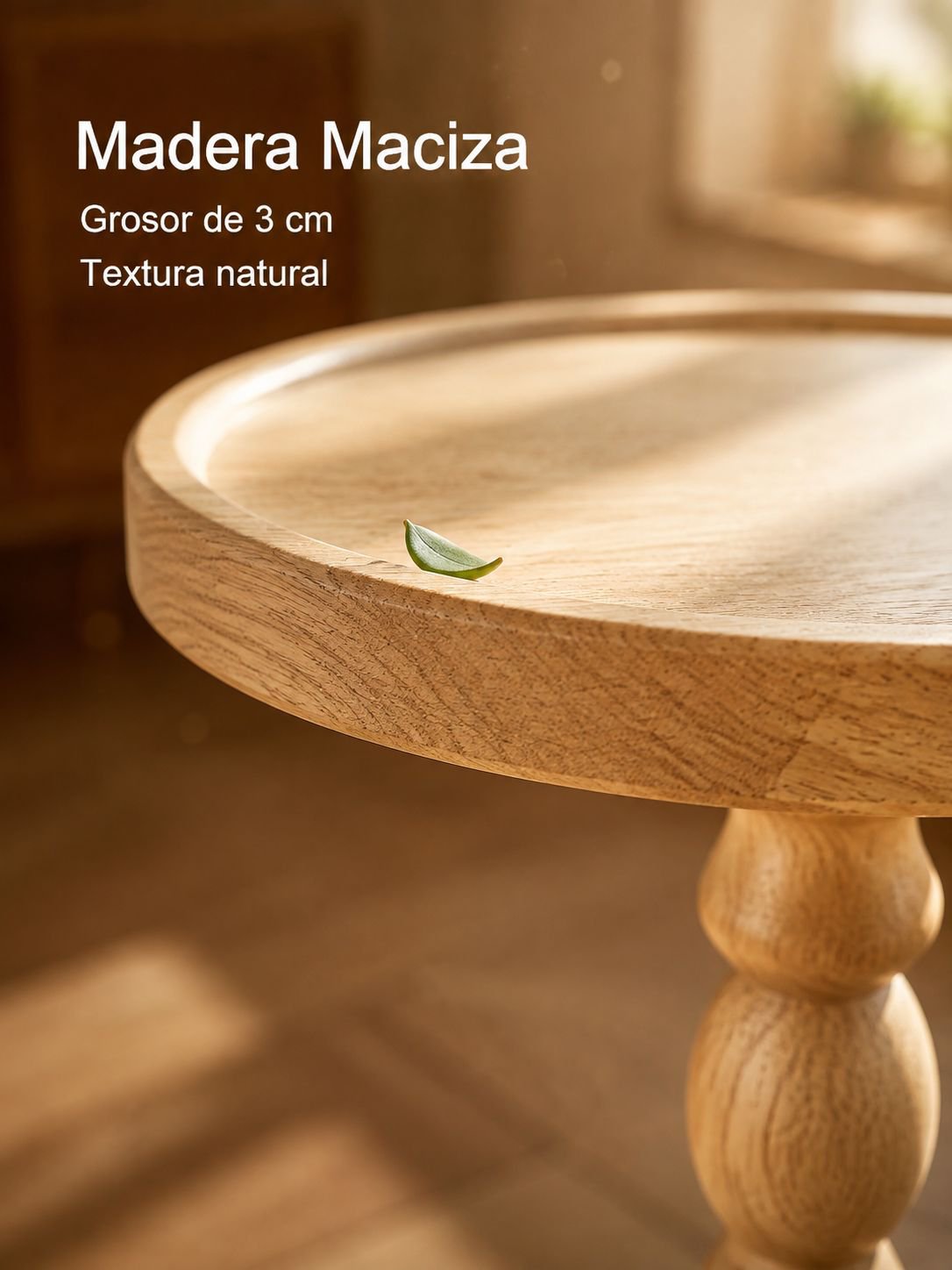 Diseño elegante de mesa auxiliar americana