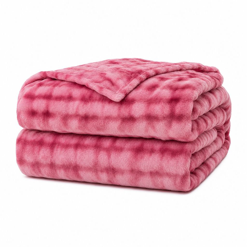 Thickened Rabbit Coral Fleece Nap Blanket