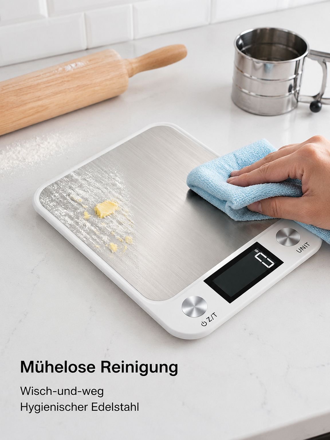 Grenzüberschreitender Küchenwaagenhersteller, 5-kg-Plattformwaage, Großhandel für Edelstahl-Küchenwa