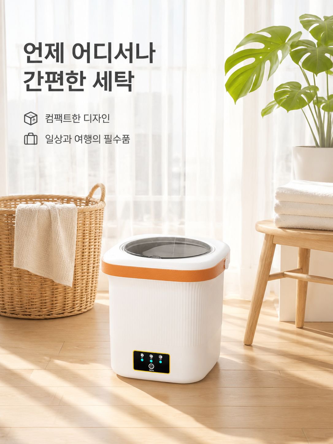 휴대용 속옷 소형 세탁 탈수기