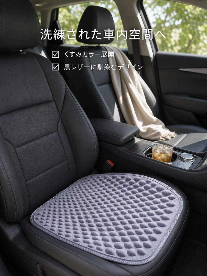 夏用ハニカム冷却カーマット