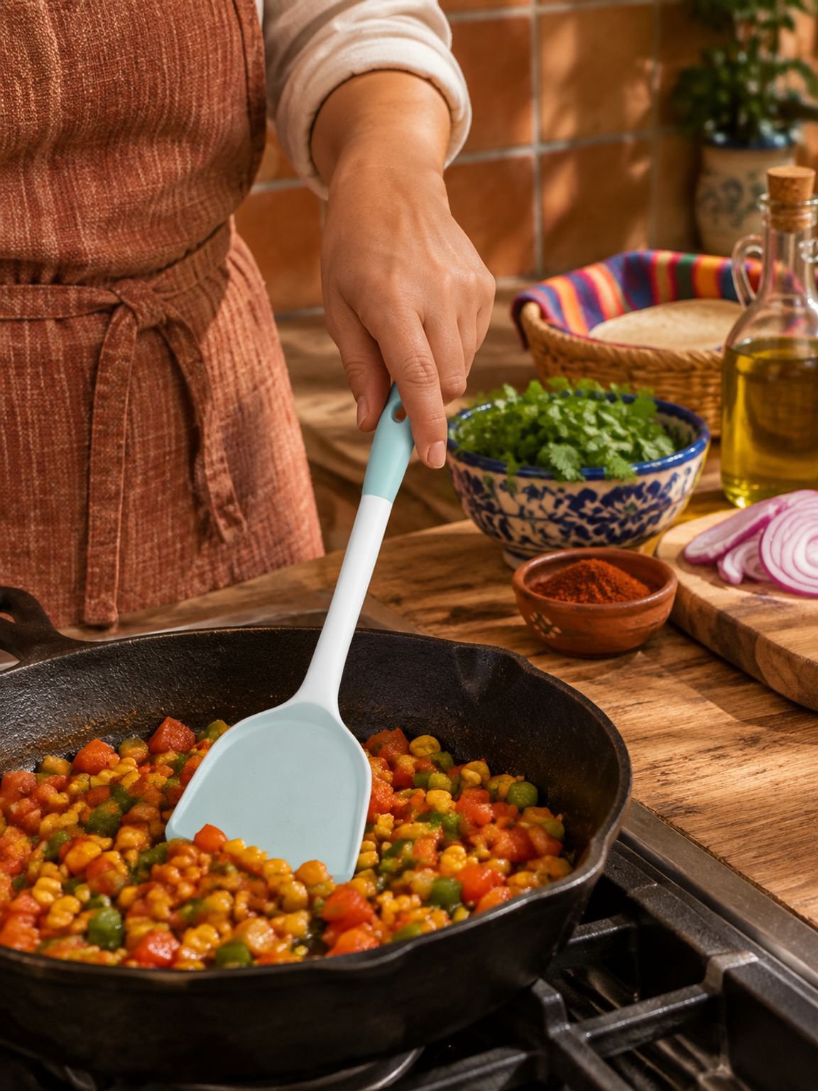 Espátula de silicona para cocina