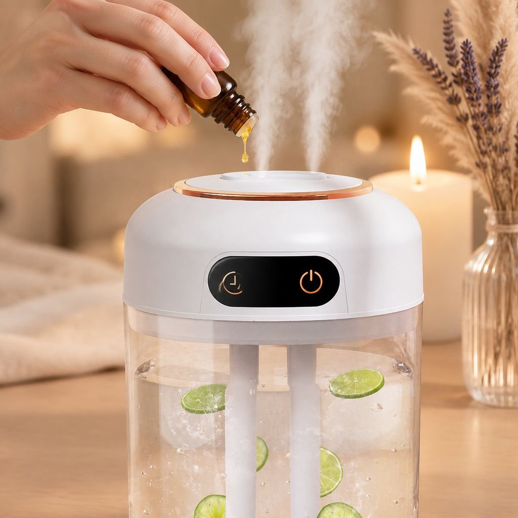 JMY-4.5L Smart Remote Control Odorless Dual Spray Humidifier