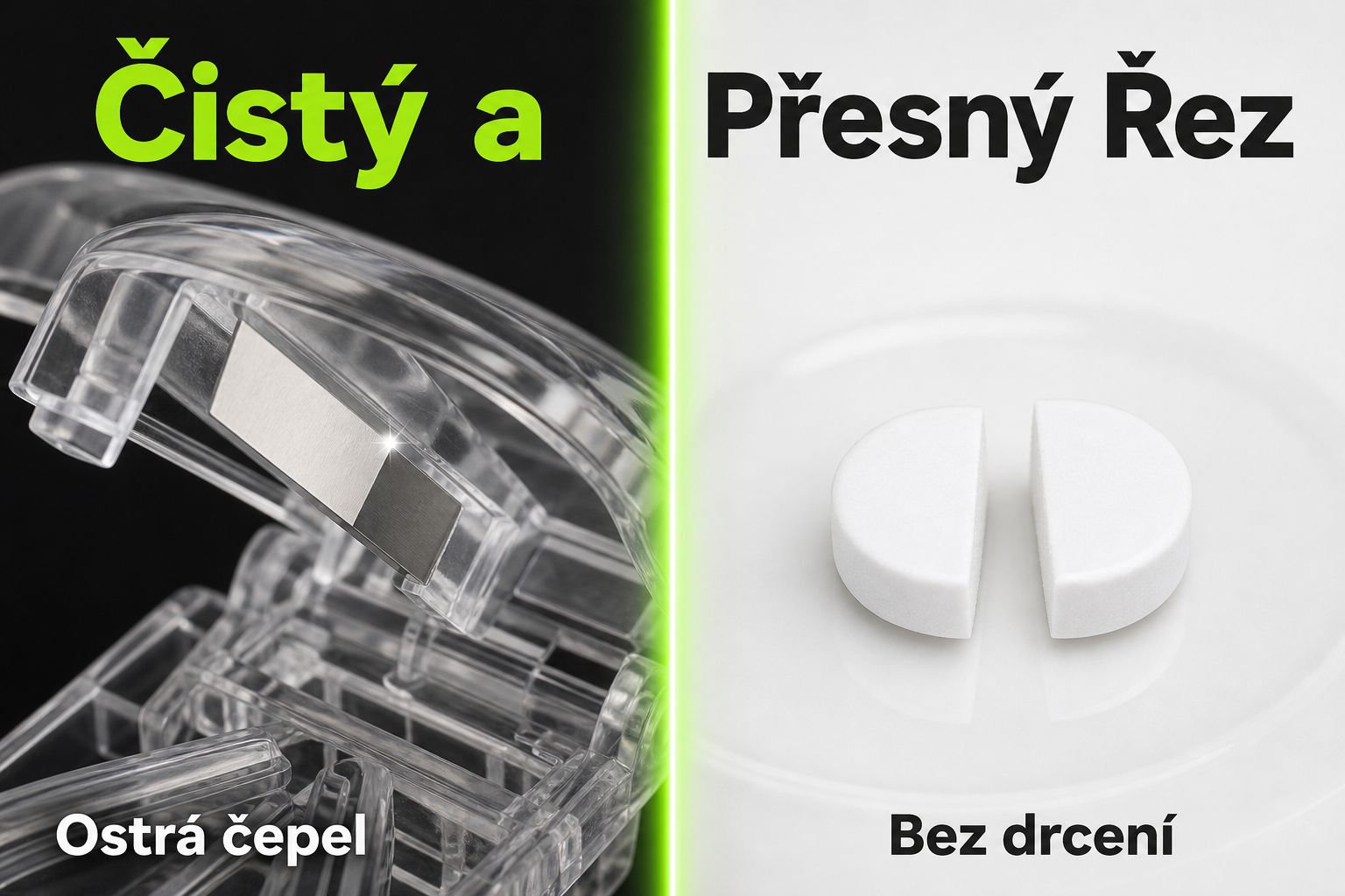 Dávkovač léků vhodný na cesty