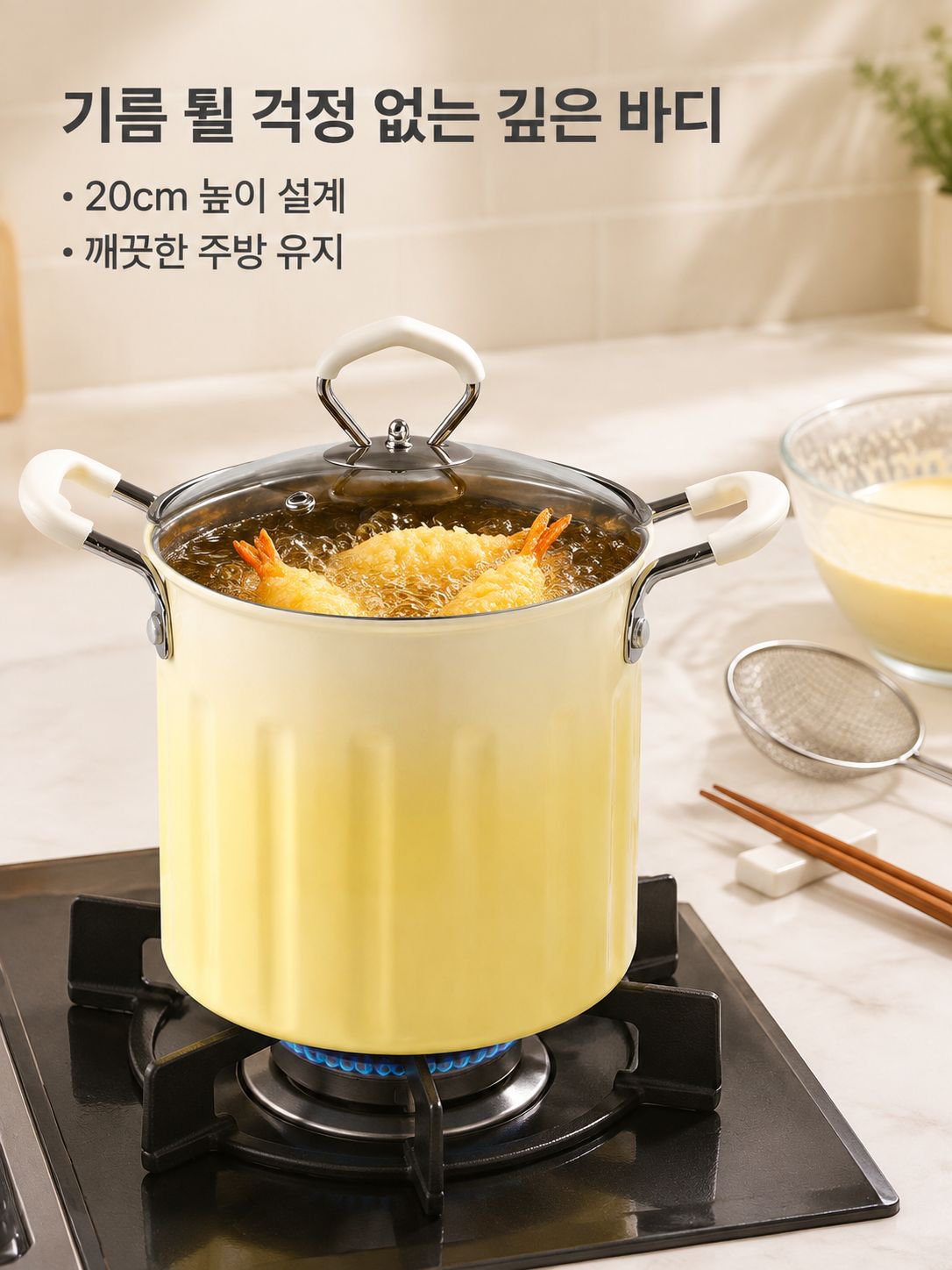 대용량, 다기능 업그레이드형 튀김기