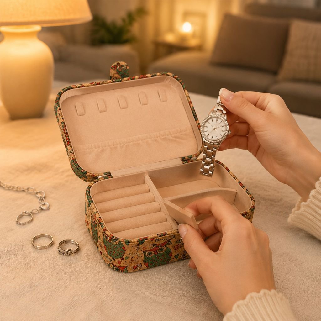 Vintage Style Jewelry Organizer Multi-purpose Box