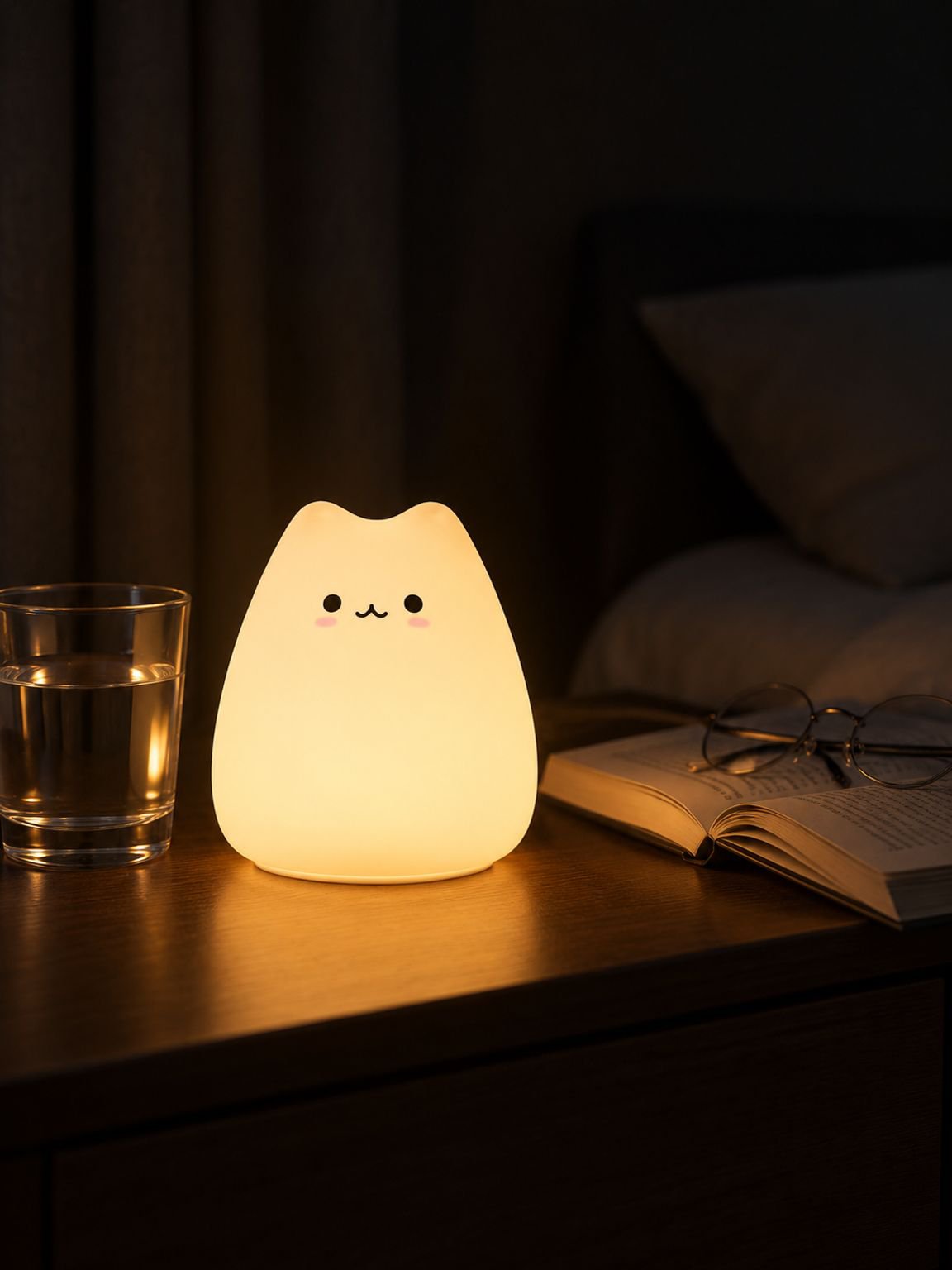 かわいいカートゥーンデザインのナイトライト