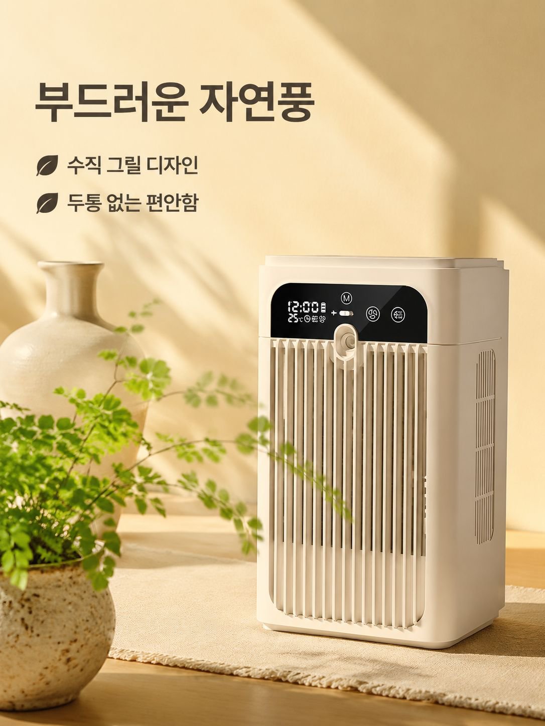 데스크탑 미스트 에어컨 선풍기
