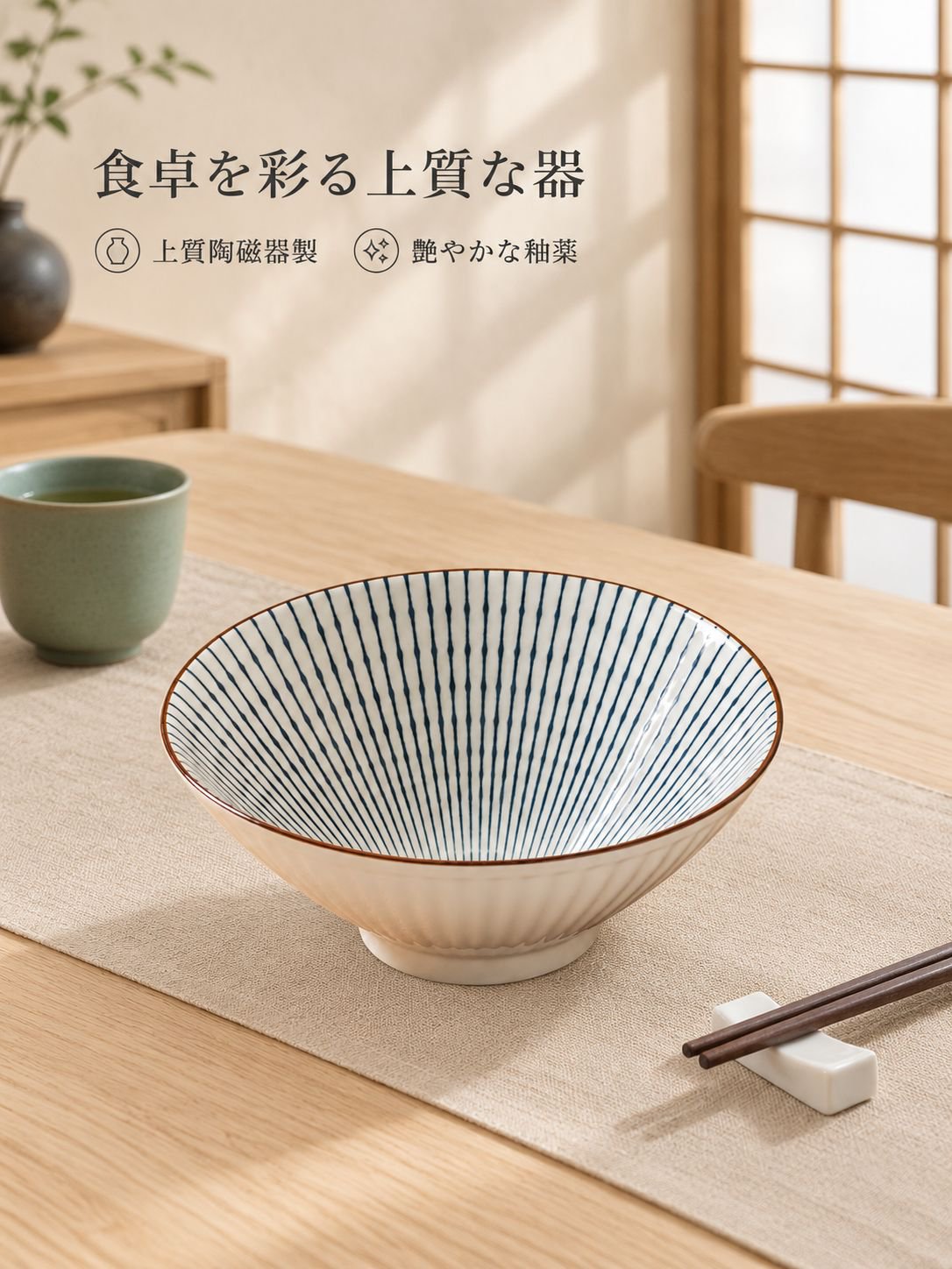 陶磁器製ラーメン丼