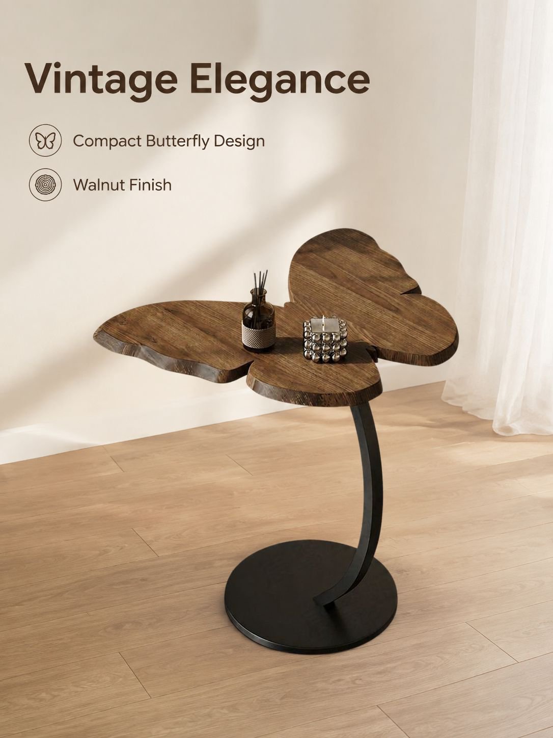 Multifunctional sofa side table
