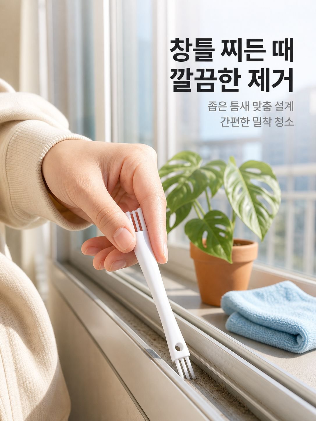 더블 헤드 바닥 청소 브러시 플랫 헤드 청소 삽 노치 청소 브러시