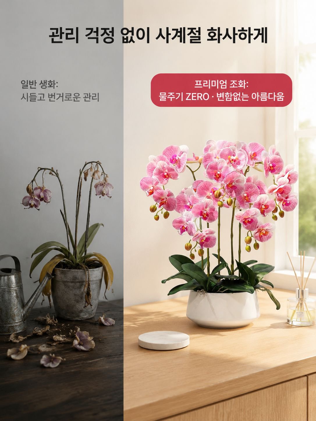 팔레노프시스 난초 실내 식물