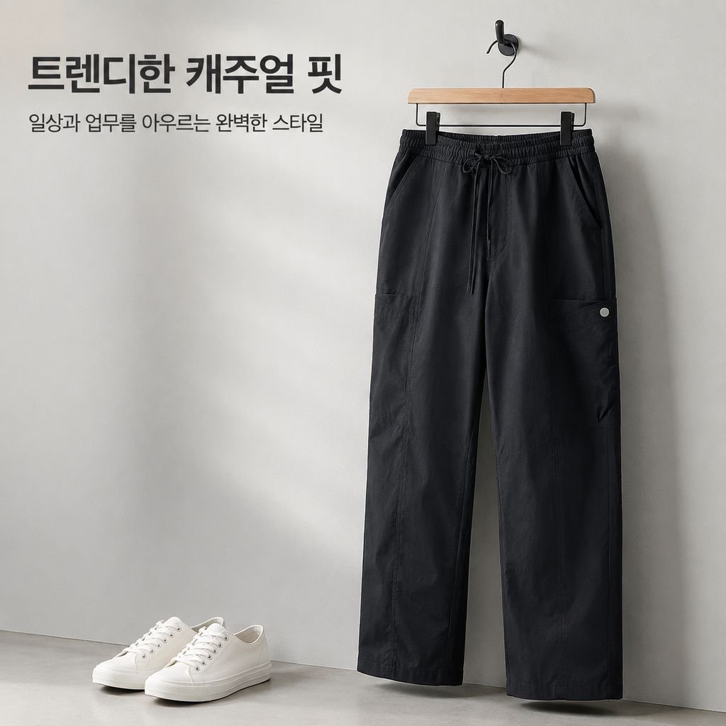 남성용 작업복 캐주얼 바지