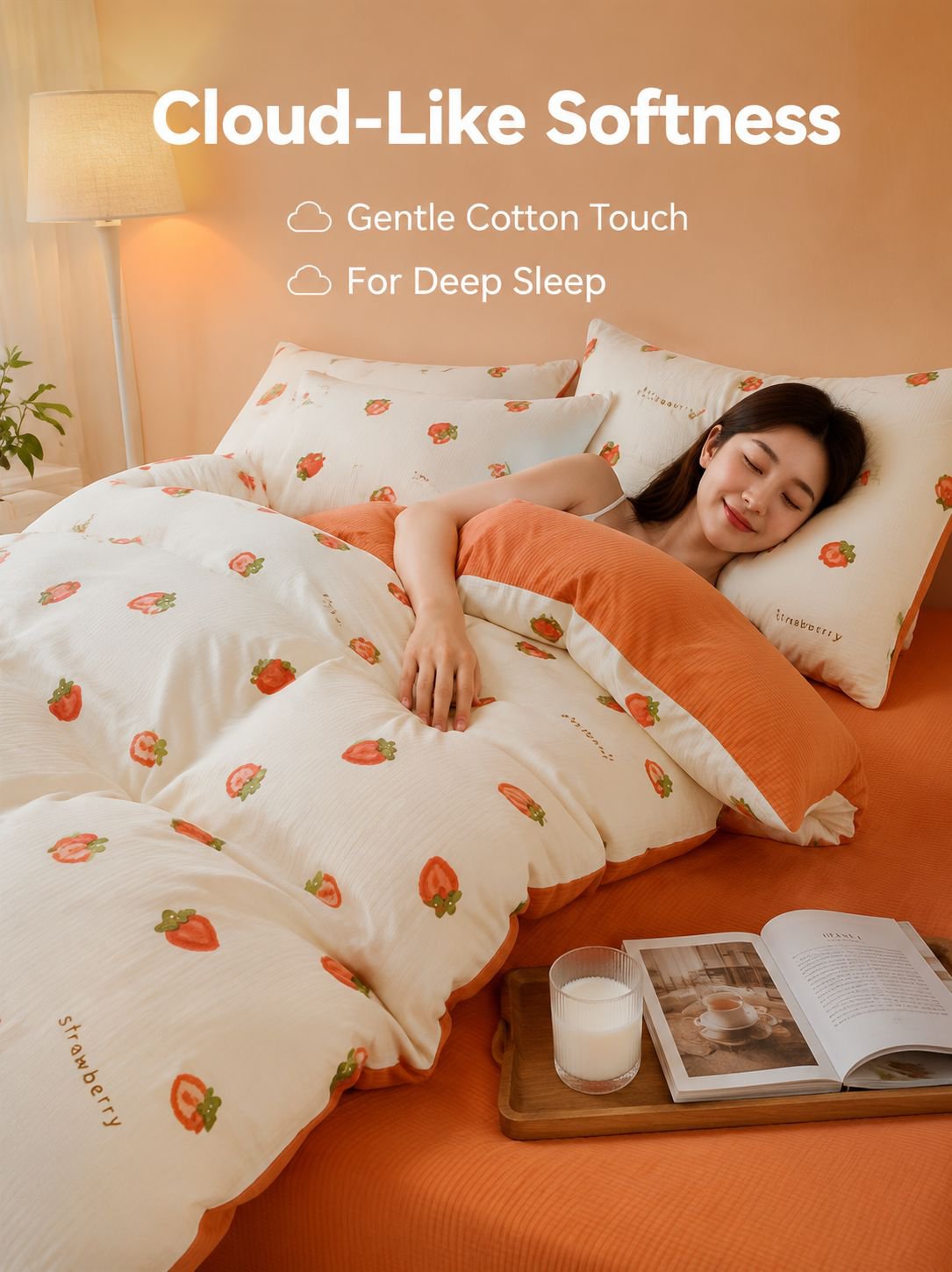 Four-piece bedding set