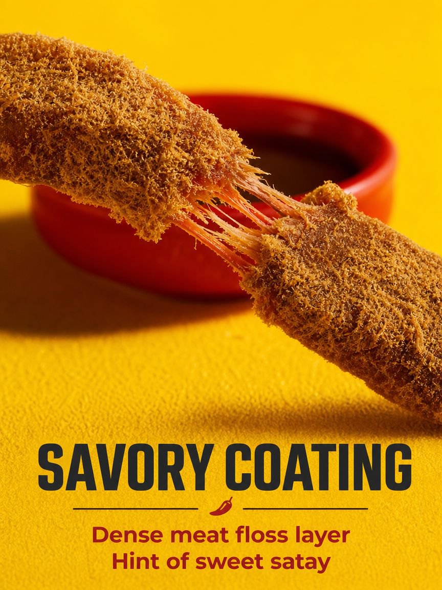High-protein chicken jerky snack for fitness