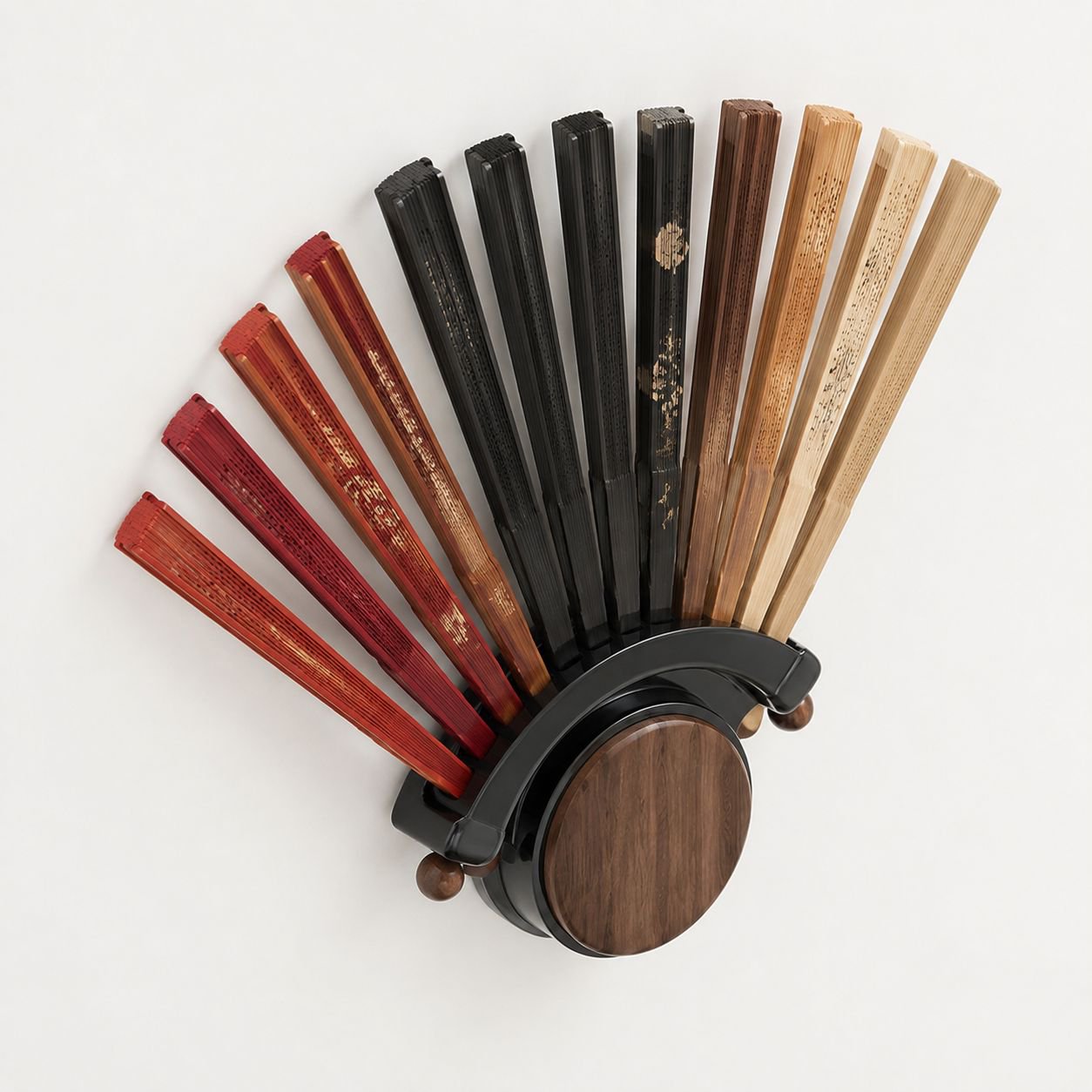 Durable metal storage rack holding multiple fans