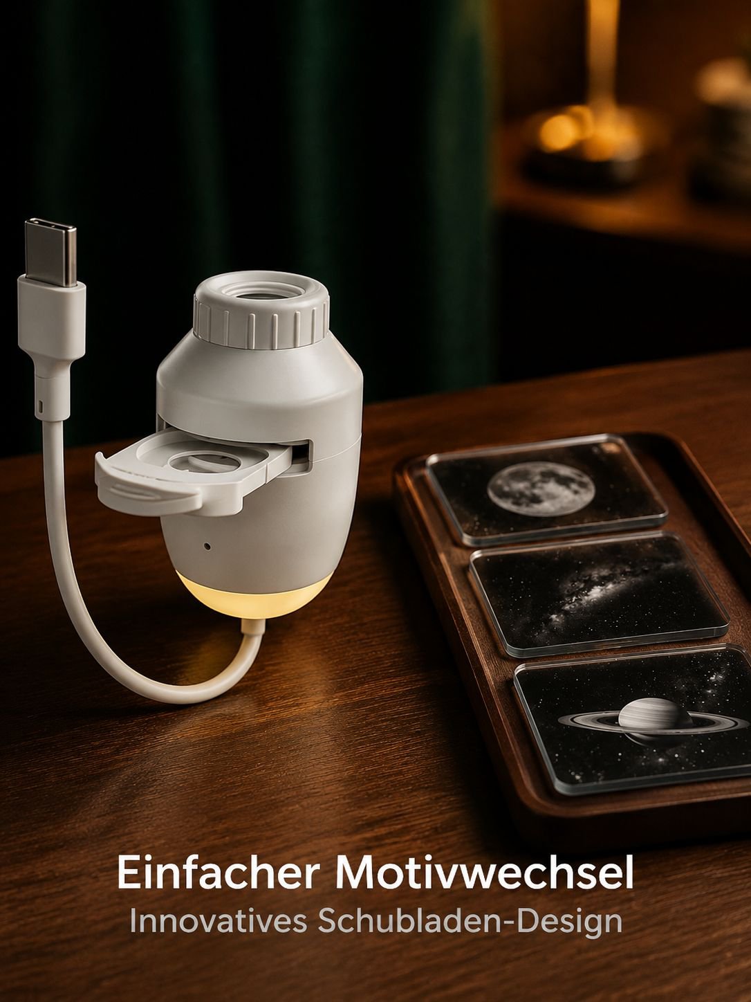 Sternenhimmel-Projektorleuchte – USB-betrieben