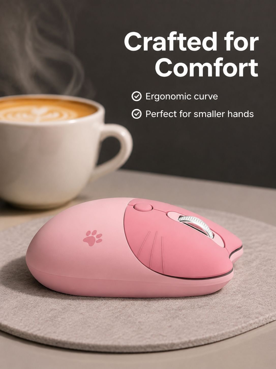 Wireless Mouse Girls Mouse Office Wireless Portable Cute