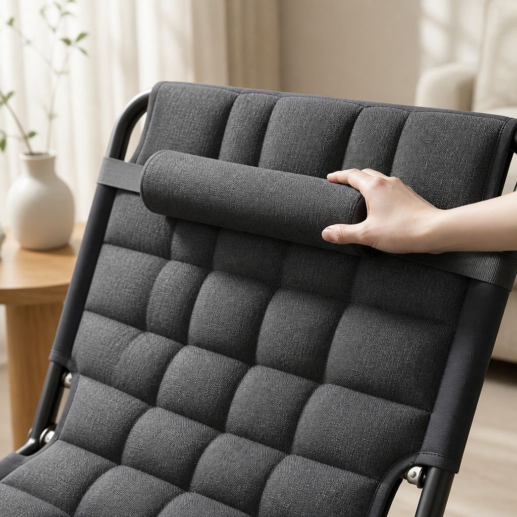 Lightweight folding nap bed easy to carry and store
