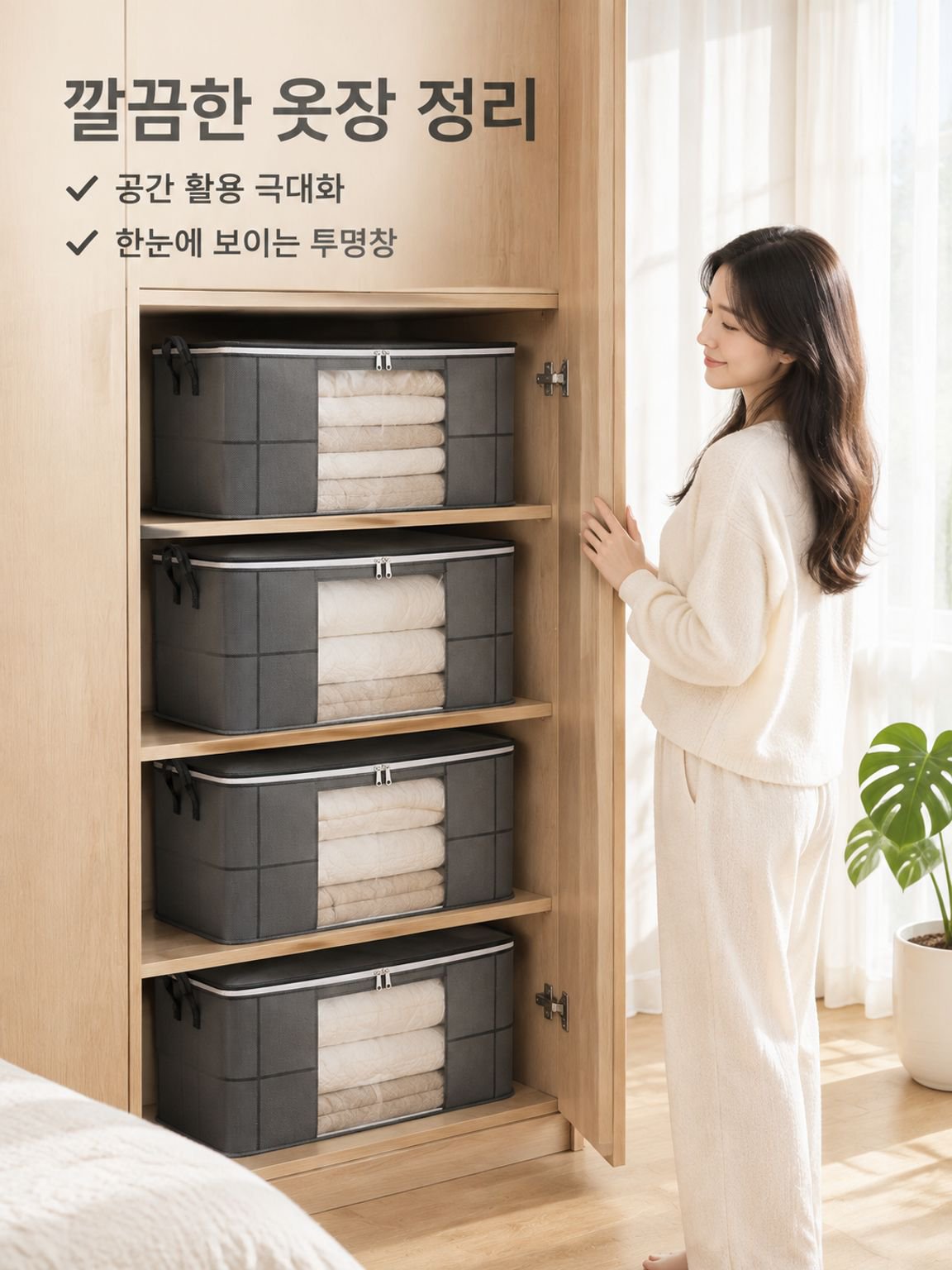 거대 방진 접이식 수납백