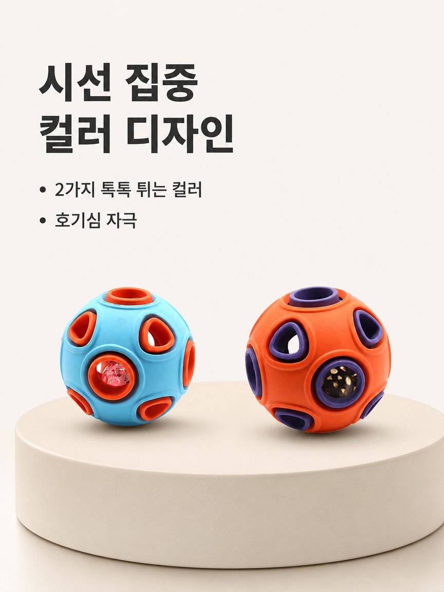 다기능 소리나는 치아청소 간식볼