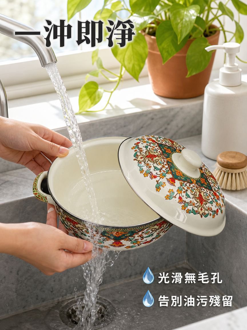 大號雙耳湯碗