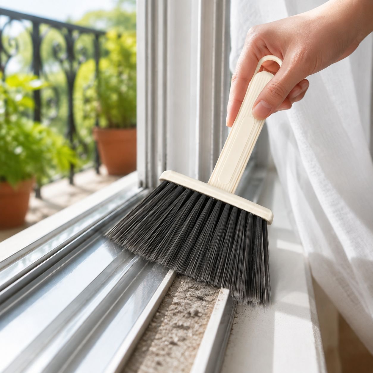 Brosse pratique pour entretien de la cuisine