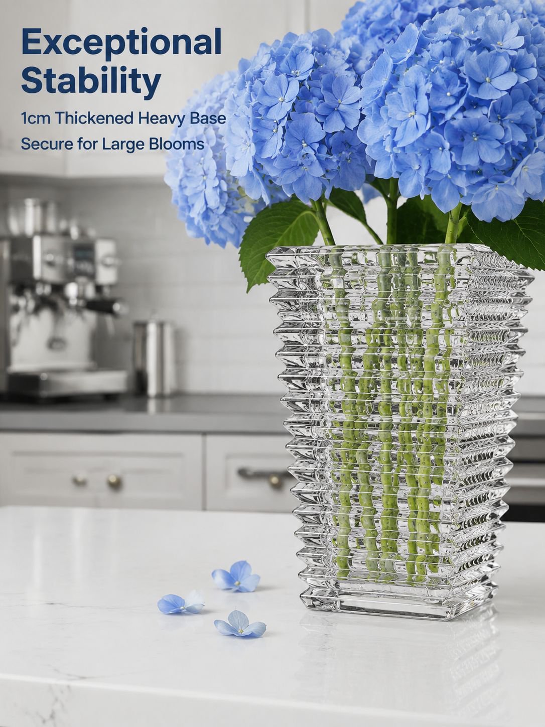 Modern Minimalist Crystal Glass Vase