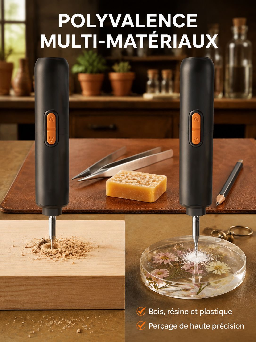 Ensemble de petite perceuse à main automatique multifonction