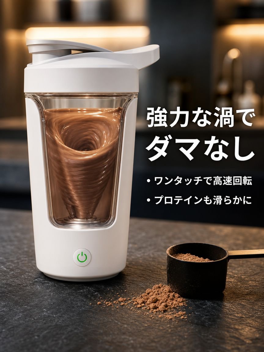 自動ミキシングカップ