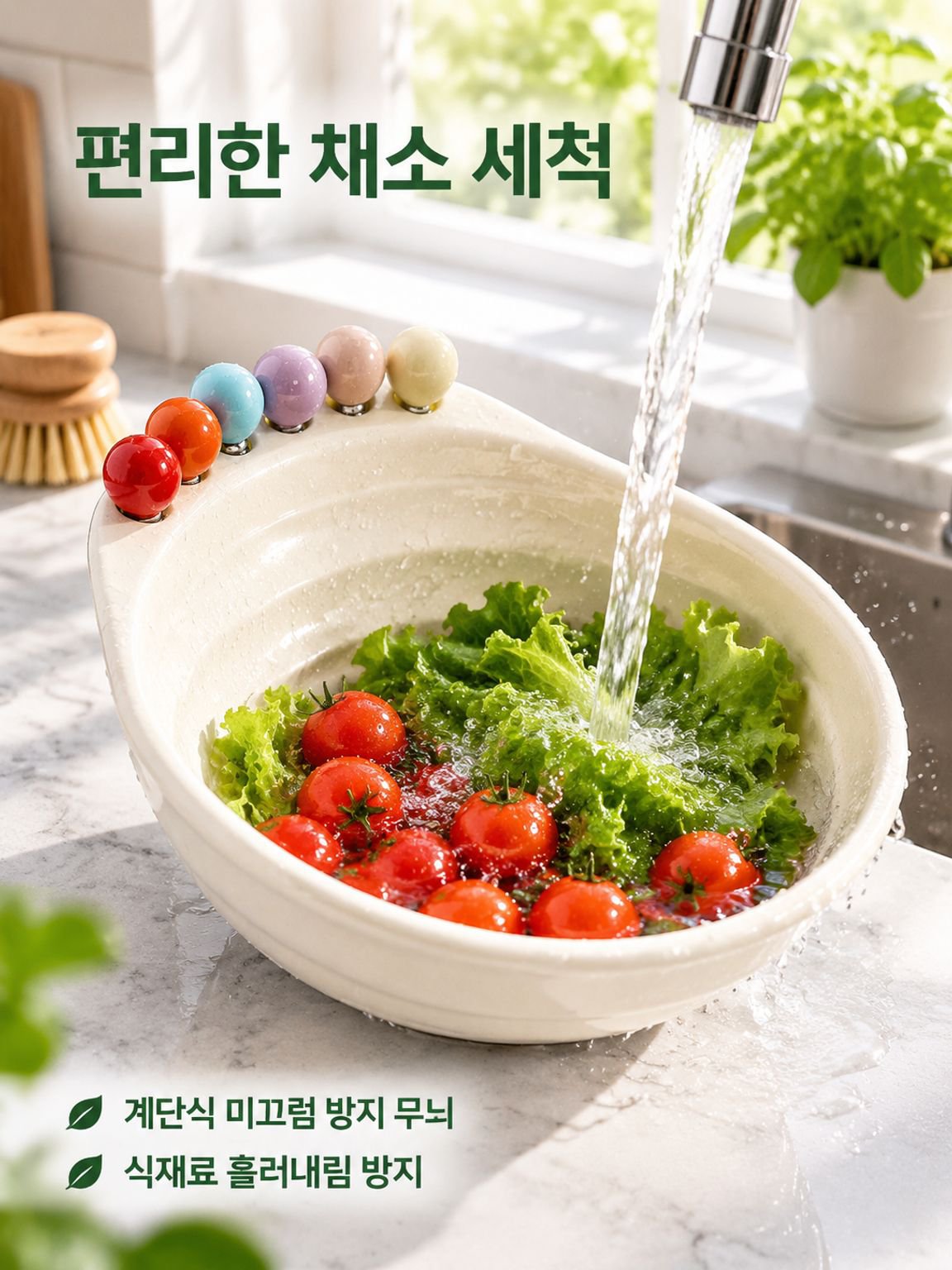 대용량 물빠짐 볼