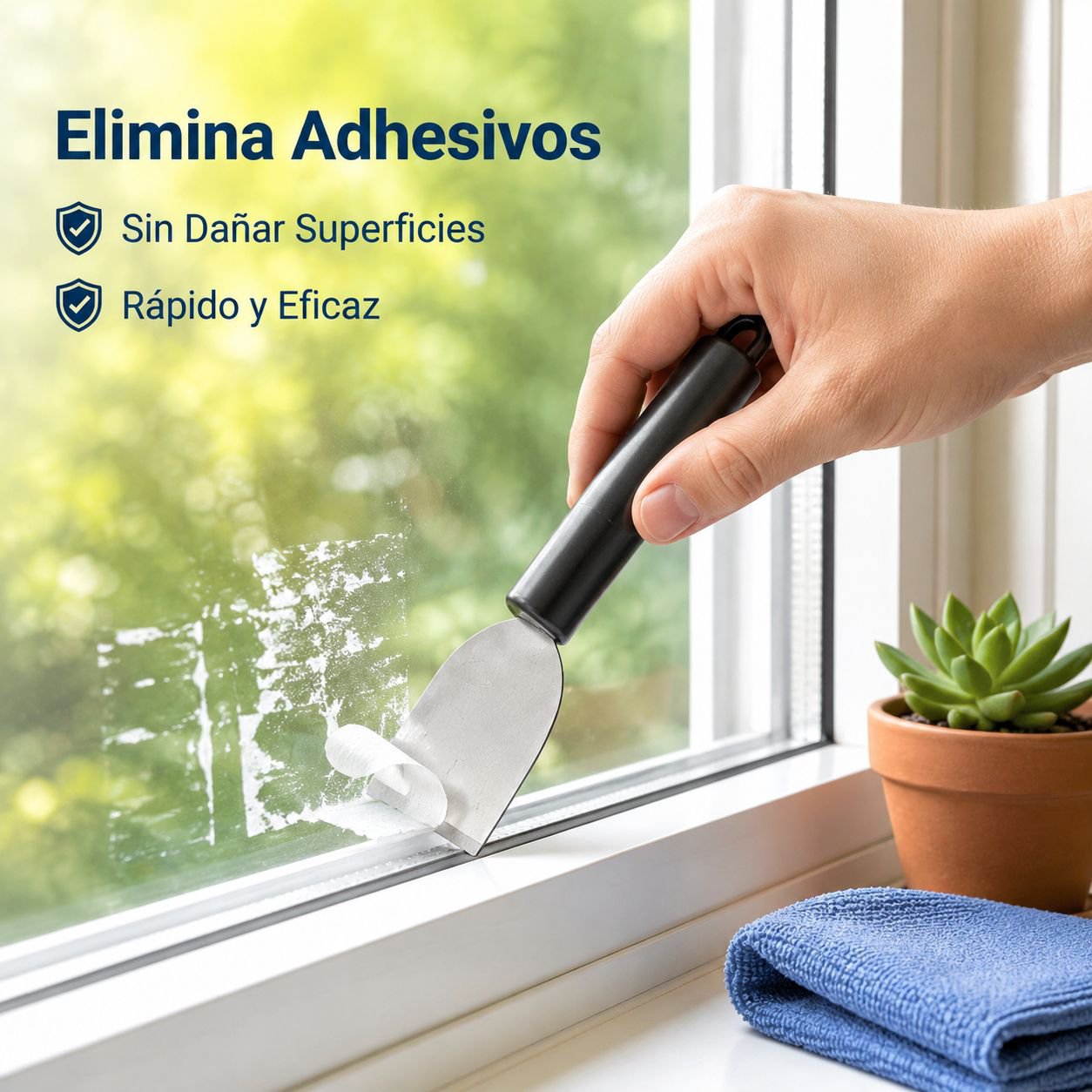 Espátula de limpieza multifuncional de acero inoxidable