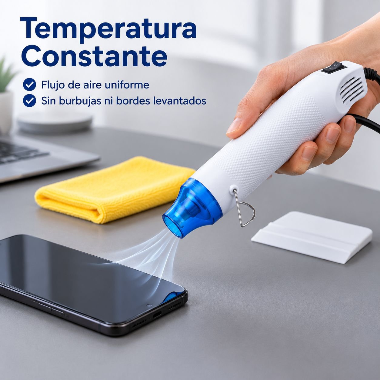 Calefactor portátil de aire caliente